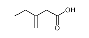 3-methylenepentanoic acid Structure