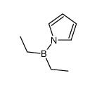 diethyl(pyrrol-1-yl)borane Structure