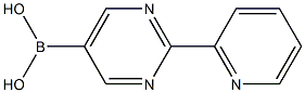(2-(pyridin-2-yl)pyrimidin-5-yl)boronic acid结构式