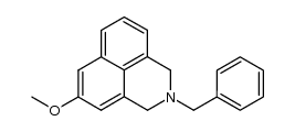 2-benzyl-5-methoxy-2,3-dihydro-1H-benzo[de]isoquinoline结构式