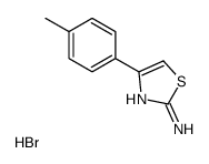 4-(4-Methylphenyl)-1,3-thiazol-2-amine hydrobromide (1:1) Structure