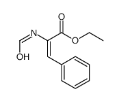 ethyl 2-formamido-3-phenylprop-2-enoate结构式