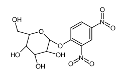 2',4'-dinitrophenyl-beta-galactopyranoside结构式