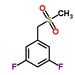 3,5-DIFLUOROBENZYLMETHYLSULFONE structure