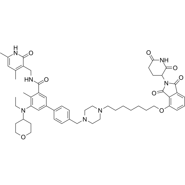 PROTAC EZH2 Degrader-1结构式