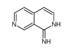 2,7-萘啶-1-胺结构式