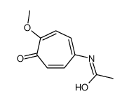 N-(4-methoxy-5-oxocyclohepta-1,3,6-trien-1-yl)acetamide Structure
