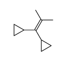 (1-cyclopropyl-2-methylprop-1-enyl)cyclopropane结构式