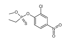 O-(2-Chloro-4-nitrophenyl)O-methyl=ethylphosphonothioate结构式