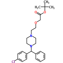 叔丁基西替立嗪结构式