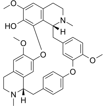 Demethyl tetrandrine structure