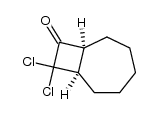 9,9-dichlorobicyclo[5.2.0]nonan-8-one Structure