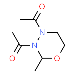 2H-1,3,4-Oxadiazine,3,4-diacetyltetrahydro-2-methyl- (9CI) picture