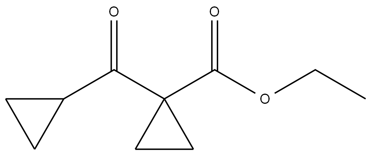 ethyl1-(cyclopropanecarbonyl)cyclopropanecarboxylate picture