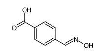 4-(hydroxyiminomethyl)benzoic acid结构式