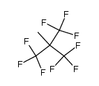 1,1,1,3,3,3-hexafluoro-2-methyl-2-trifluoromethyl-propane结构式