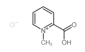 1-methylpyridine-6-carboxylic acid结构式