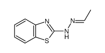 Acetaldehyde, 2-benzothiazolylhydrazone (6CI,7CI,8CI,9CI)结构式