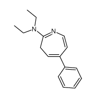 2-(diethylamino)-5-phenyl-3H-azepine结构式
