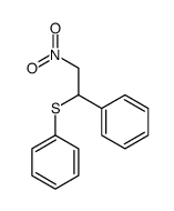 (2-nitro-1-phenylsulfanylethyl)benzene Structure