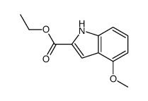 Ethyl 4-methoxy-1H-indole-2-carboxylate Structure