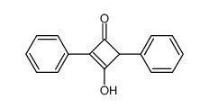 2,4-diphenyl-3-hydroxycyclobuten-1-one Structure