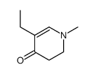 4(1H)-Pyridinone,5-ethyl-2,3-dihydro-1-methyl-(9CI) structure