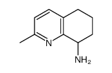 2-methyl-5,6,7,8-tetrahydroquinolin-8-amine Structure