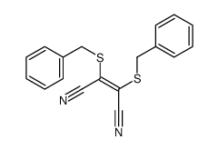 2,3-bis(benzylsulfanyl)but-2-enedinitrile结构式