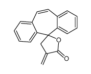 3'-methylidenespiro[dibenzo[1,2-a:1',2'-e][7]annulene-11,5'-oxolane]-2'-one Structure