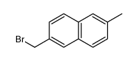 2-(bromomethyl)-6-methylnaphthalene结构式