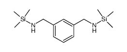 N,N'-(1,3-phenylenebis(methylene))bis(1,1,1-trimethylsilanamine) Structure