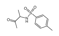 3-(p-tosylamino)butan-2-one结构式