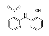 2-[(3-nitropyridin-2-yl)amino]pyridin-3-ol结构式
