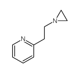 2-(2-aziridin-1-ylethyl)pyridine结构式