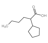 2-环戊基己酸结构式