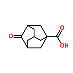 2-Adamantone-5-Carboxylic Acid structure