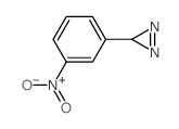 3-(3-nitrophenyl)-3H-diazirine Structure