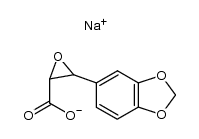 Natriumpiperonalglycidat结构式