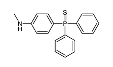 4-diphenylphosphinothioyl-N-methylaniline结构式