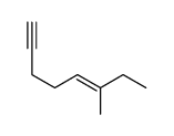 6-methyloct-5-en-1-yne Structure
