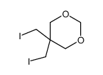 5,5-bis(iodomethyl)-1,3-dioxane结构式