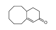 4,4a,5,6,7,8,9,10-octahydro-3H-benzocycloocten-2-one结构式