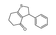 3-phenyl-3,5,6,7-tetrahydro-2H-1-benzothiophen-4-one Structure