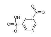 5-nitropyridine-3-sulfonic acid Structure