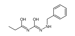 N-[(benzylamino)carbamoyl]propanamide Structure