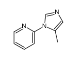 2-(5-methylimidazol-1-yl)pyridine Structure