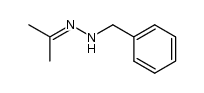 N-Isopropyliden-N'-benzyl-hydrazin结构式