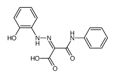 Mesoxalanilsaeure-2-(2-hydroxyphenylhydrazon)结构式