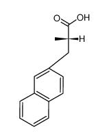 2-methyl-3-(naphthalen-2-yl)propionic acid Structure